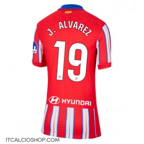 Atletico Madrid Julian Alvarez #19 Prima Maglia Femmina 2024-25 Manica Corta